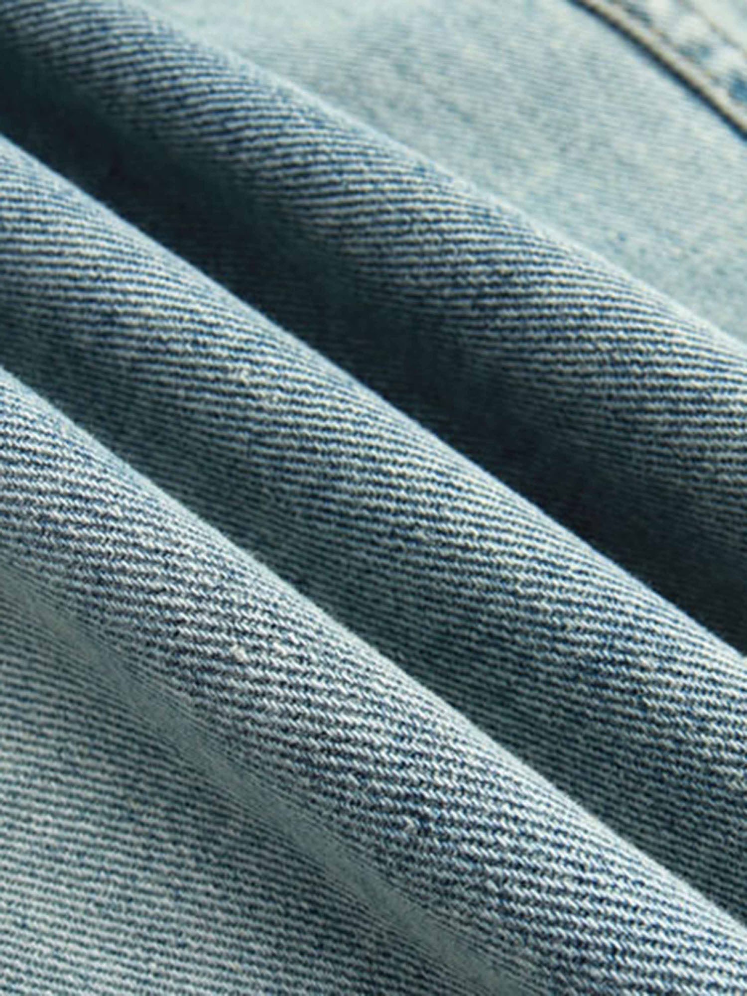 HOODED SWEATSHIRT BLUE DENIM WORN DENIM HOODIE FROM SWEETHEART SUPPLIES