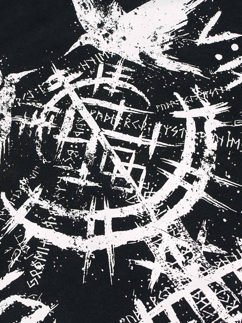 HOODED SWEATSHIRT WITH GRAPHIC DESIGN AND LONG SLEEVES