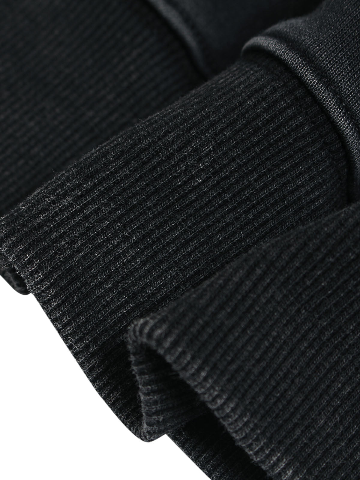 HOODED SWEATSHIRT WITH GRAPHIC DESIGN AND LONG SLEEVES