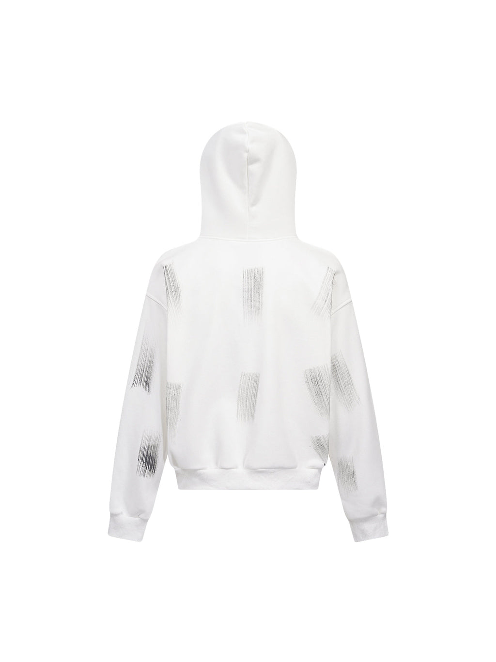 HOODED TERRY CLOTH SWEATSHIRT WITH ZIPPER