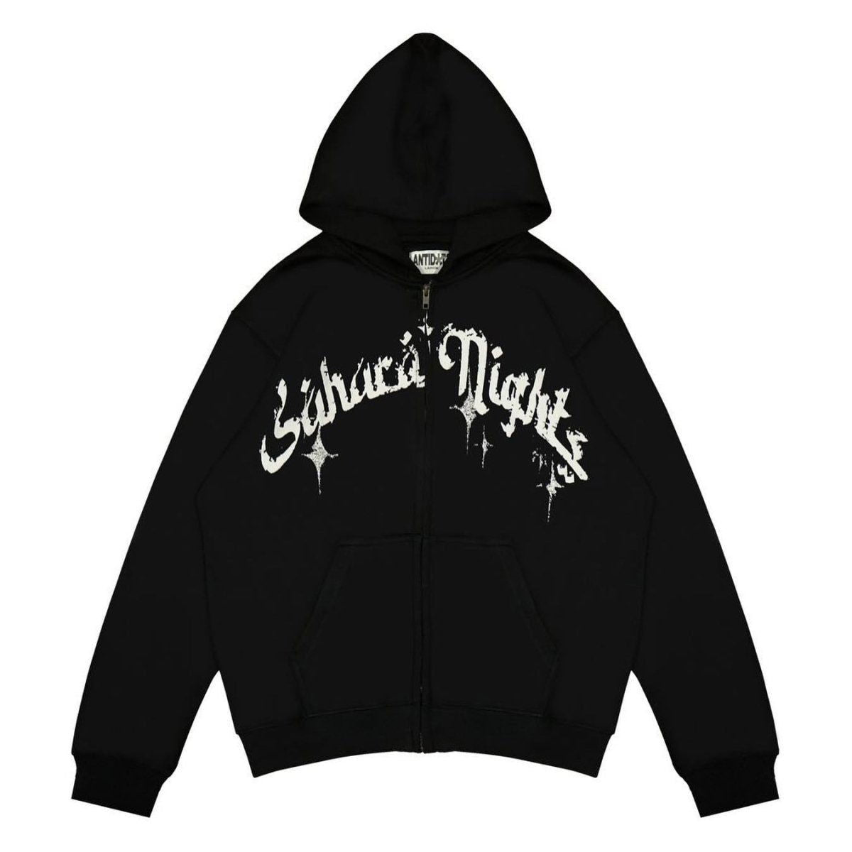 HOODED ZIP-UP SWEATSHIRT SAHARANIGHT SWEAT ZIP
