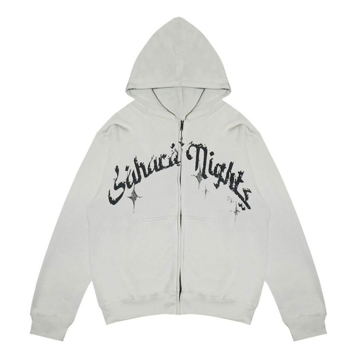 HOODED ZIP-UP SWEATSHIRT SAHARANIGHT SWEAT ZIP