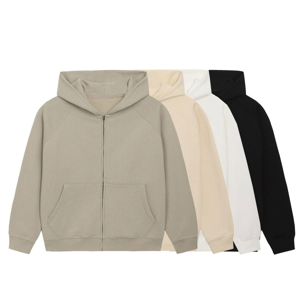 HOODED ZIP-UP SWEATSHIRTS BUNDLE IN VARIOUS COLORS - SWEAT ZIP ORIGINAL
