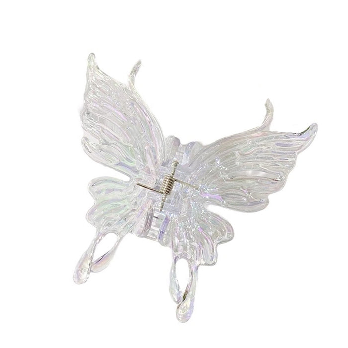 IRIDESCENT BLUE BUTTERFLY HAIR CLIP FOR WOMEN AND GIRLS