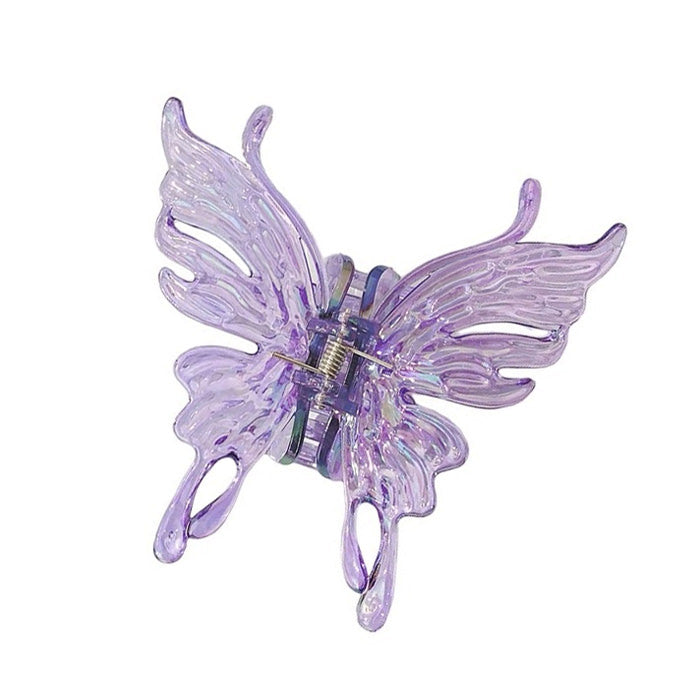 IRIDESCENT BLUE BUTTERFLY HAIR CLIP FOR WOMEN AND GIRLS