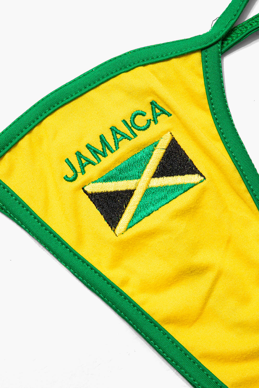 JAMAICAN FLAG BIKINI SET - PREMIUM MILK SILK HOLIDAY SWIMWEAR
