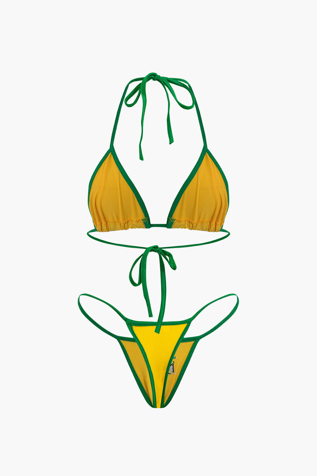 JAMAICAN FLAG BIKINI SET - PREMIUM MILK SILK HOLIDAY SWIMWEAR