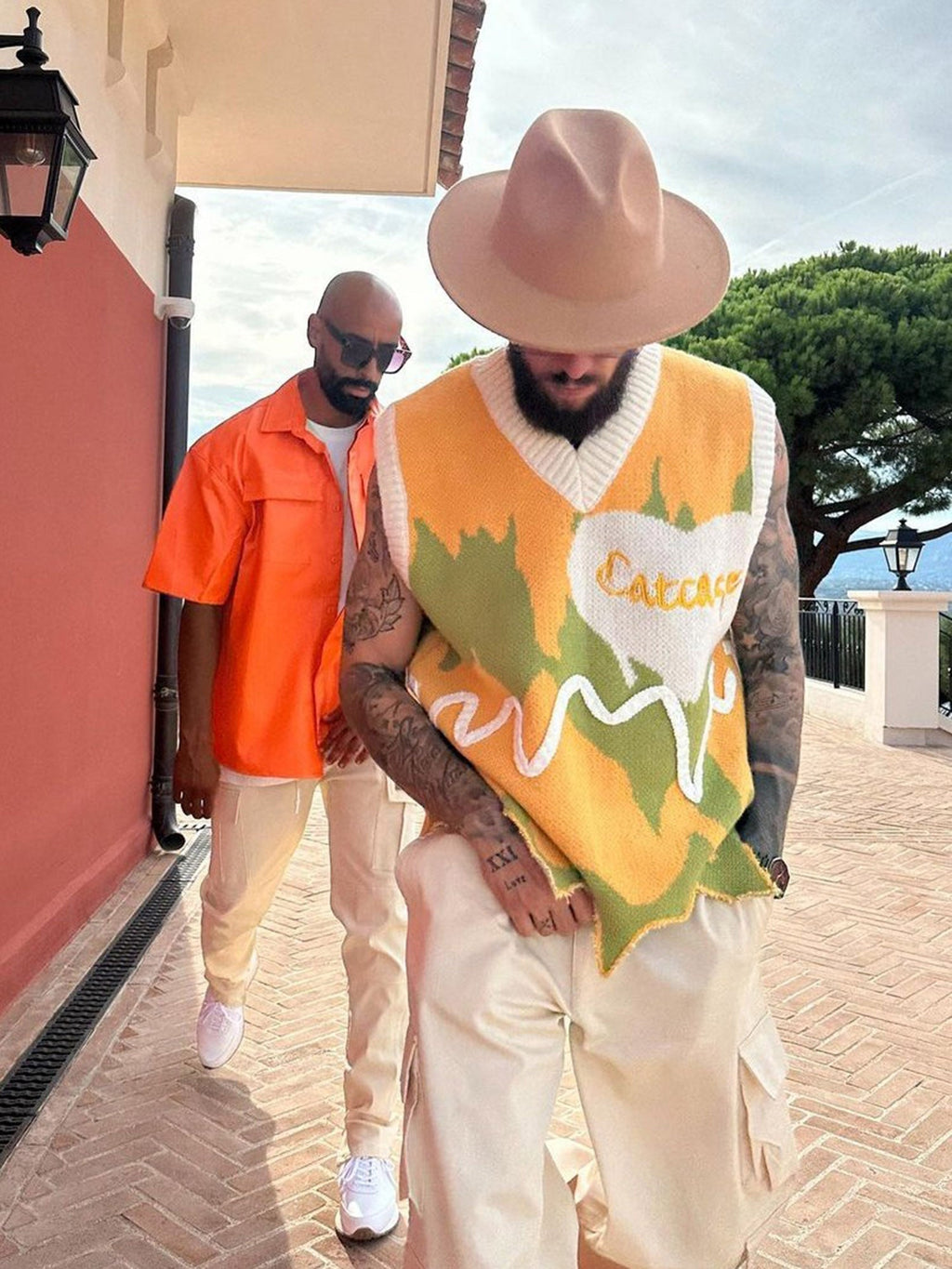 KNITTED SWEATER VEST WITH HEART - TRENDY CASUAL SLEEVELESS STYLE