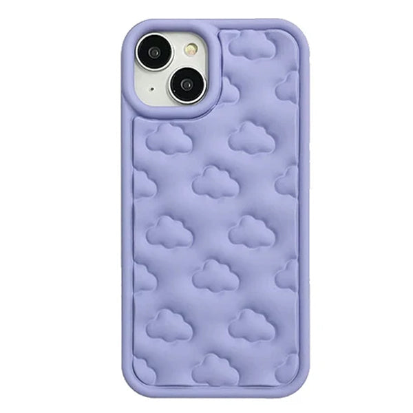 LAVENDER CLOUDS PUFFER IPHONE CASE FOR CLOUDS PUFFER COLLECTION