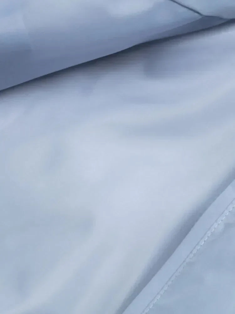 LIGHT BLUE PUFFER JACKET - WINTER PUFFER FOR COLD WEATHER