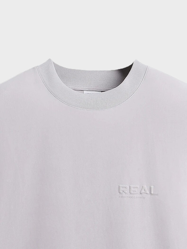 LIGHT GRAY SLEEVELESS T-SHIRT VINTAGE CLASSIC TANK