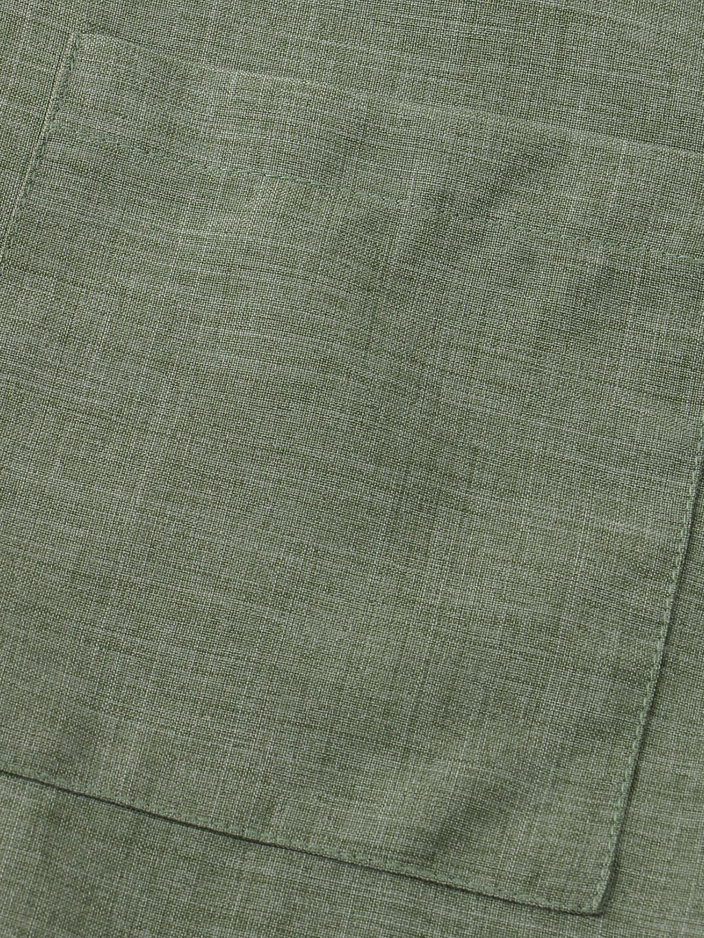 LINEN SHIRT GREEN MULTILINGUAL SHIRT