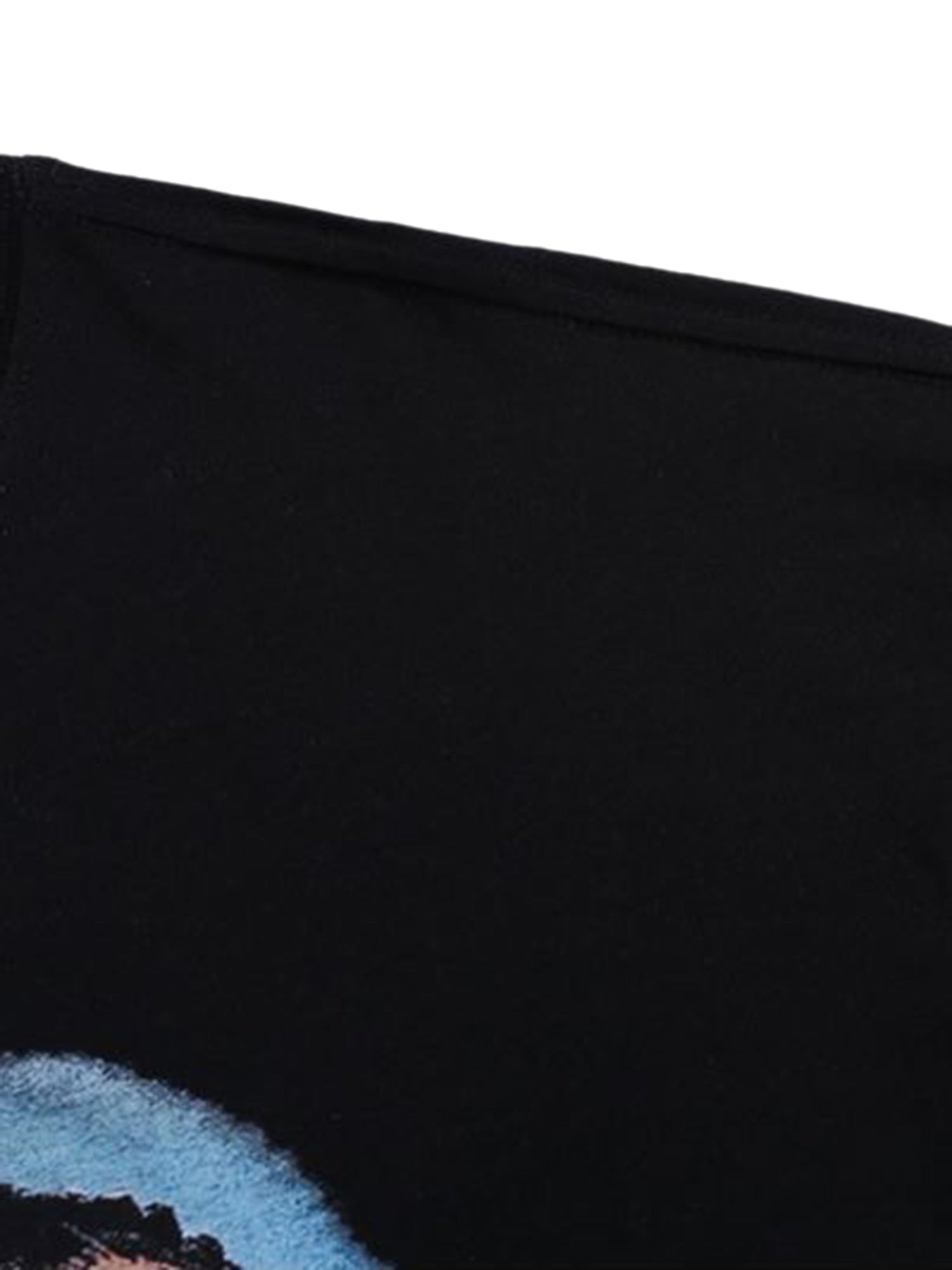 LONG SLEEVE GRAPHIC PRINT SHIRT WITH ROUND COLLAR - TRENDY LONG SLEEVE