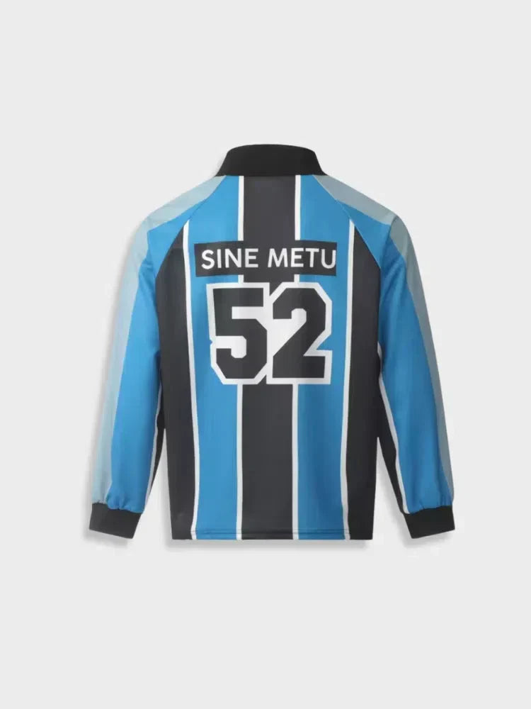 LONG SLEEVE STRIPED SOCCER JERSEY - LONG SLEEVE SPORTS APPAREL