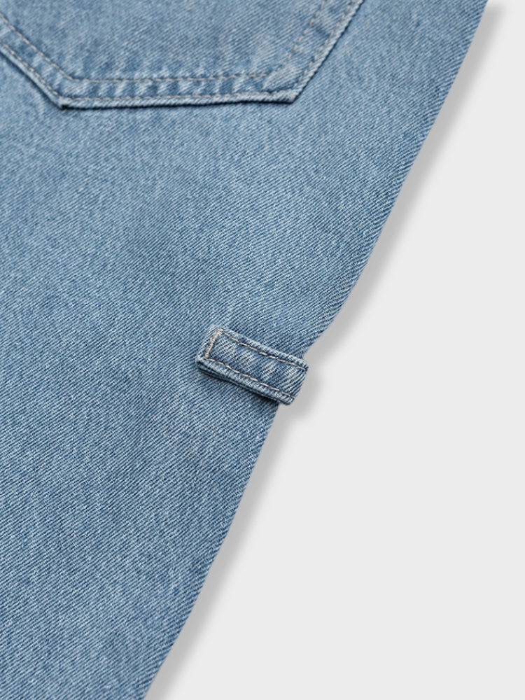 LOOSE-FITTING DENIM SHORTS OVERSIZED VINTAGE DENIM SUMMER FASHION