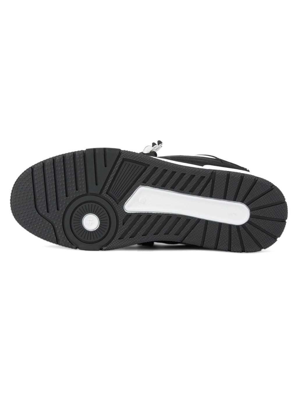 LOW-TOP SNEAKERS BLACK AND WHITE FASHION FOOTWEAR