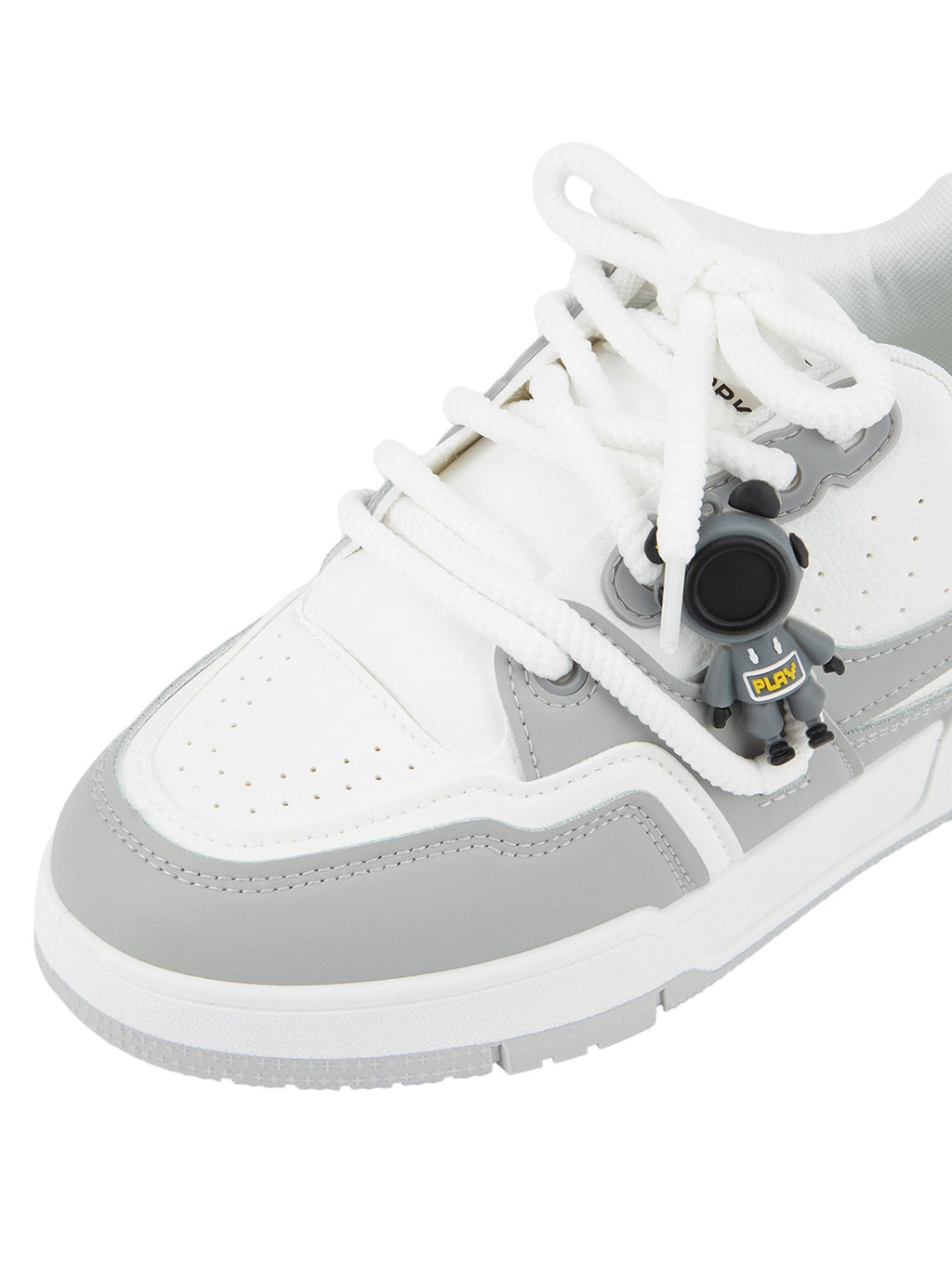 LOW-TOP SNEAKERS BLACK AND WHITE FASHION FOOTWEAR