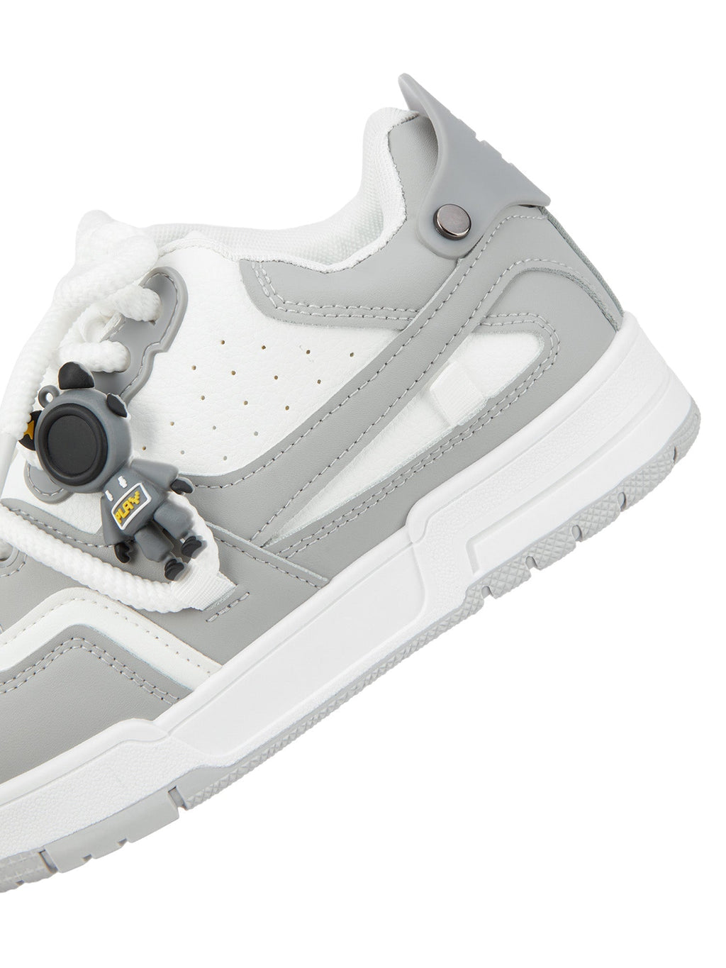 LOW-TOP SNEAKERS BLACK AND WHITE FASHION FOOTWEAR