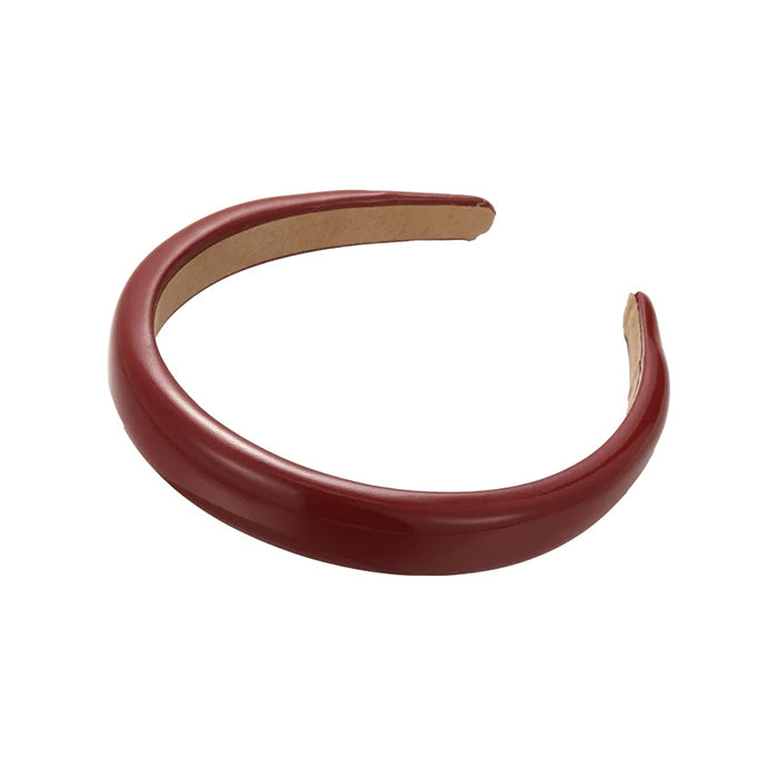 MAROON PADDED HEADBAND FOR HAIR ACCESSORIES