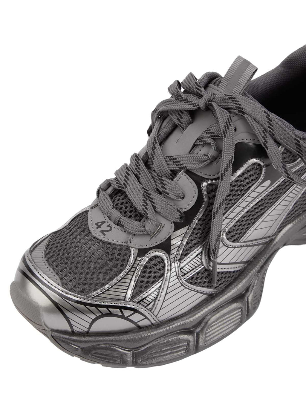 MEN’S GRAY ATHLETIC SNEAKERS WATERPROOF BREATHABLE MESH SHOES