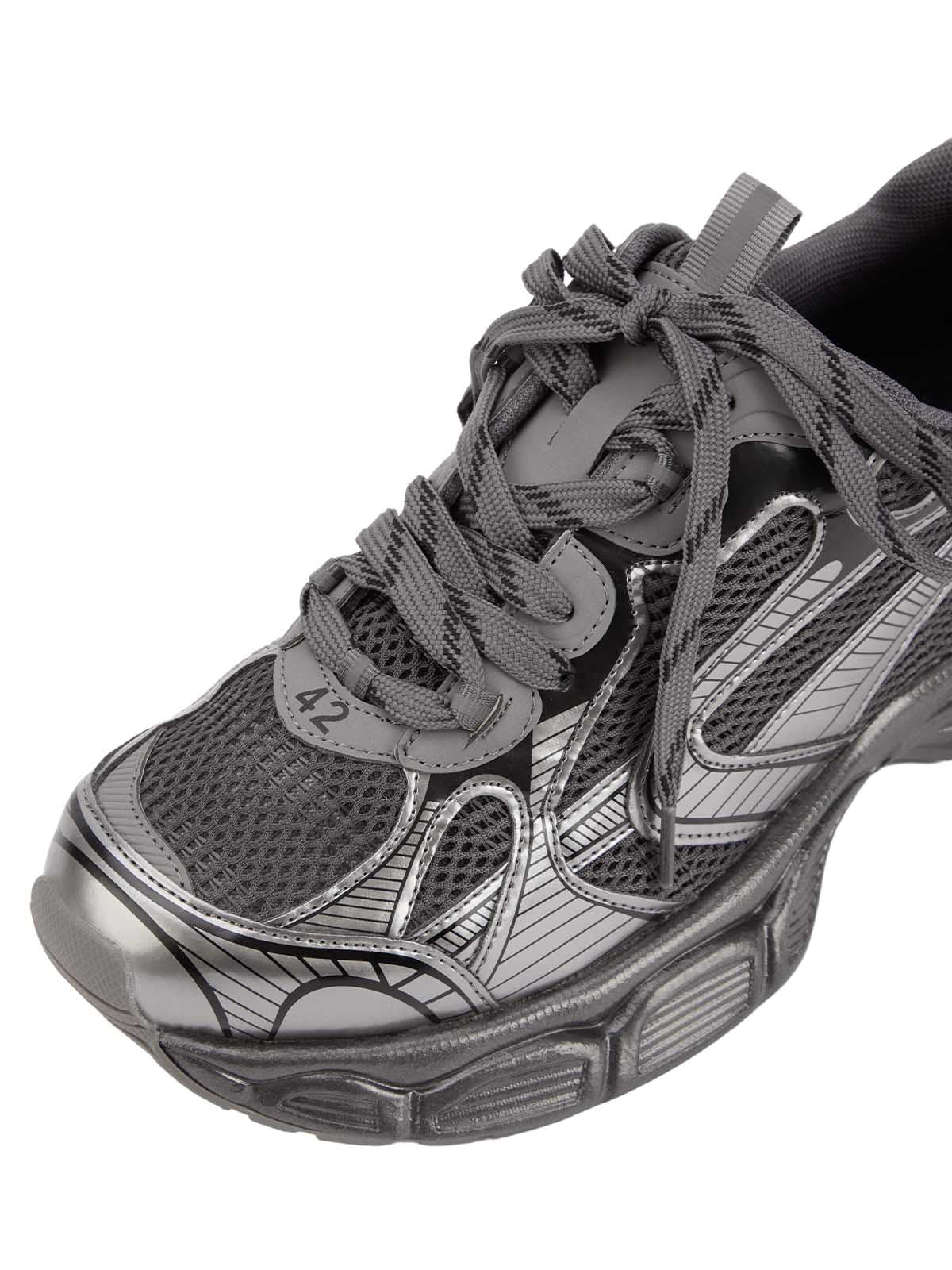 MEN’S GRAY ATHLETIC SNEAKERS WATERPROOF BREATHABLE MESH SHOES