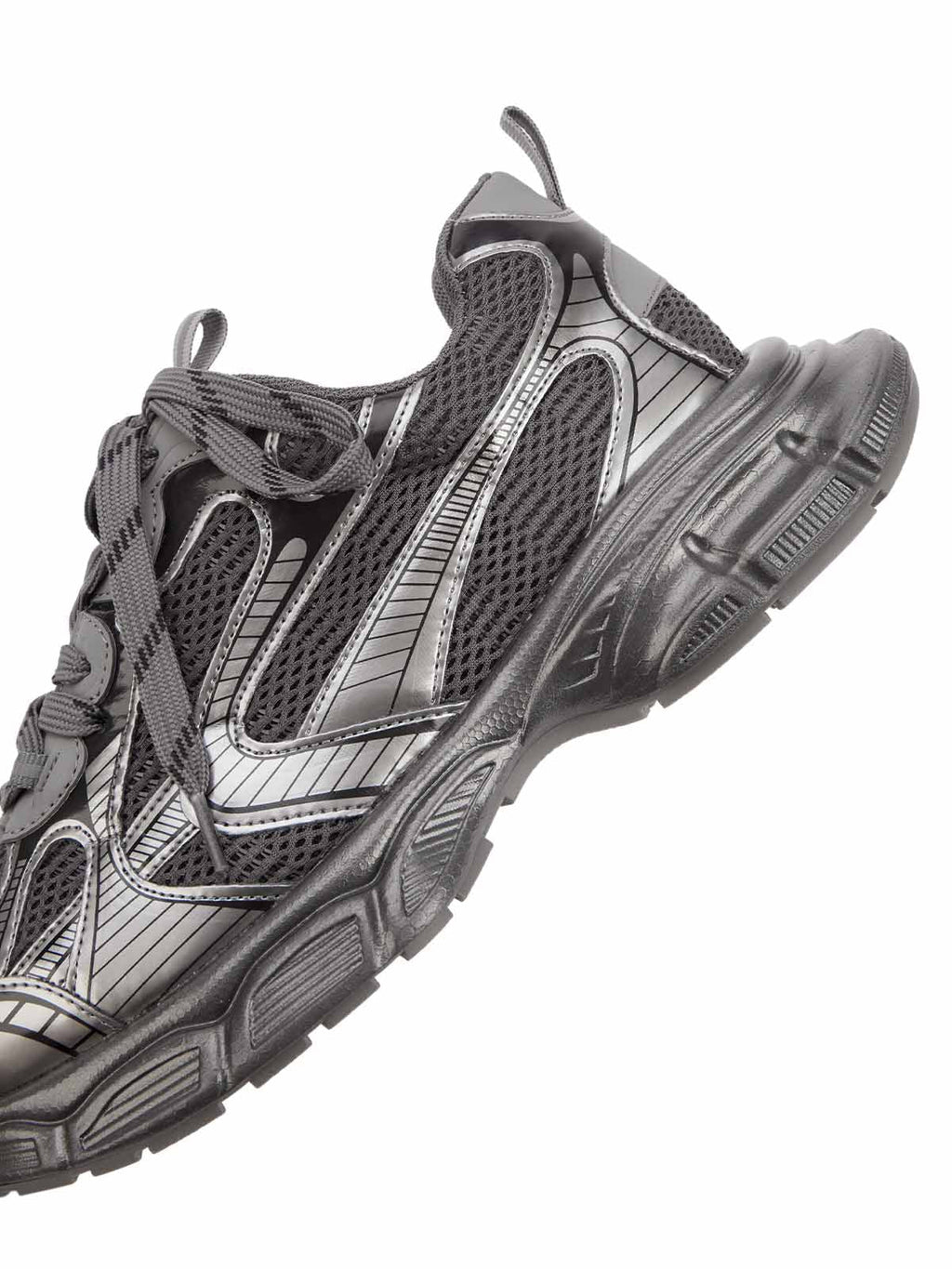 MEN’S GRAY ATHLETIC SNEAKERS WATERPROOF BREATHABLE MESH SHOES