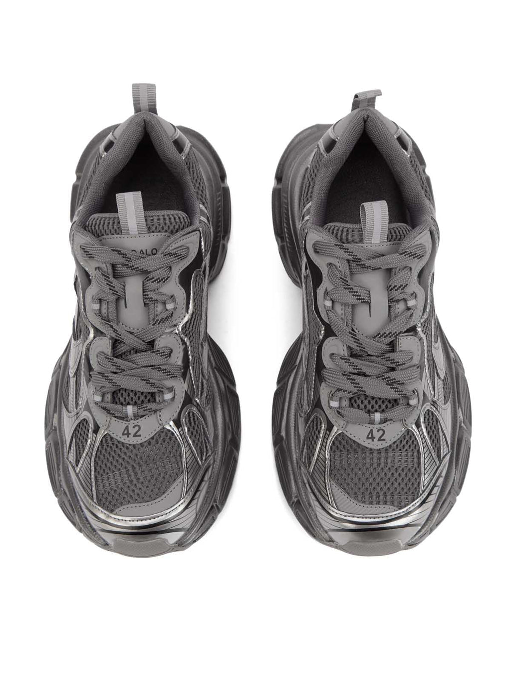 MEN’S GRAY ATHLETIC SNEAKERS WATERPROOF BREATHABLE MESH SHOES