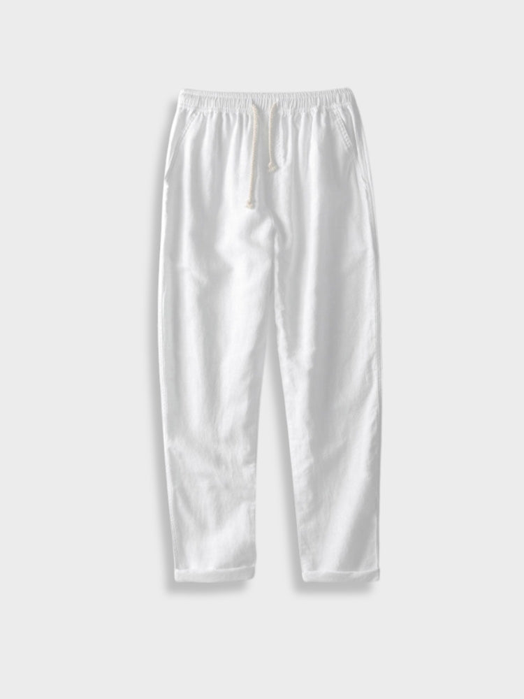 SHIRT AND WHITE PANTS SET