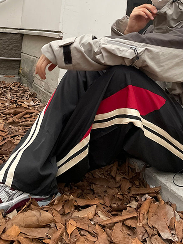 MEN’S TRACK PANTS WITH ADJUSTABLE WAIST FOR STREETWEAR GAME
