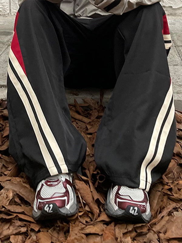 MEN’S TRACK PANTS WITH ADJUSTABLE WAIST FOR STREETWEAR GAME