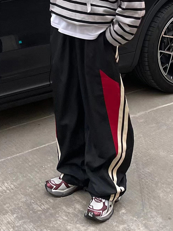 MEN’S TRACK PANTS WITH ADJUSTABLE WAIST FOR STREETWEAR GAME