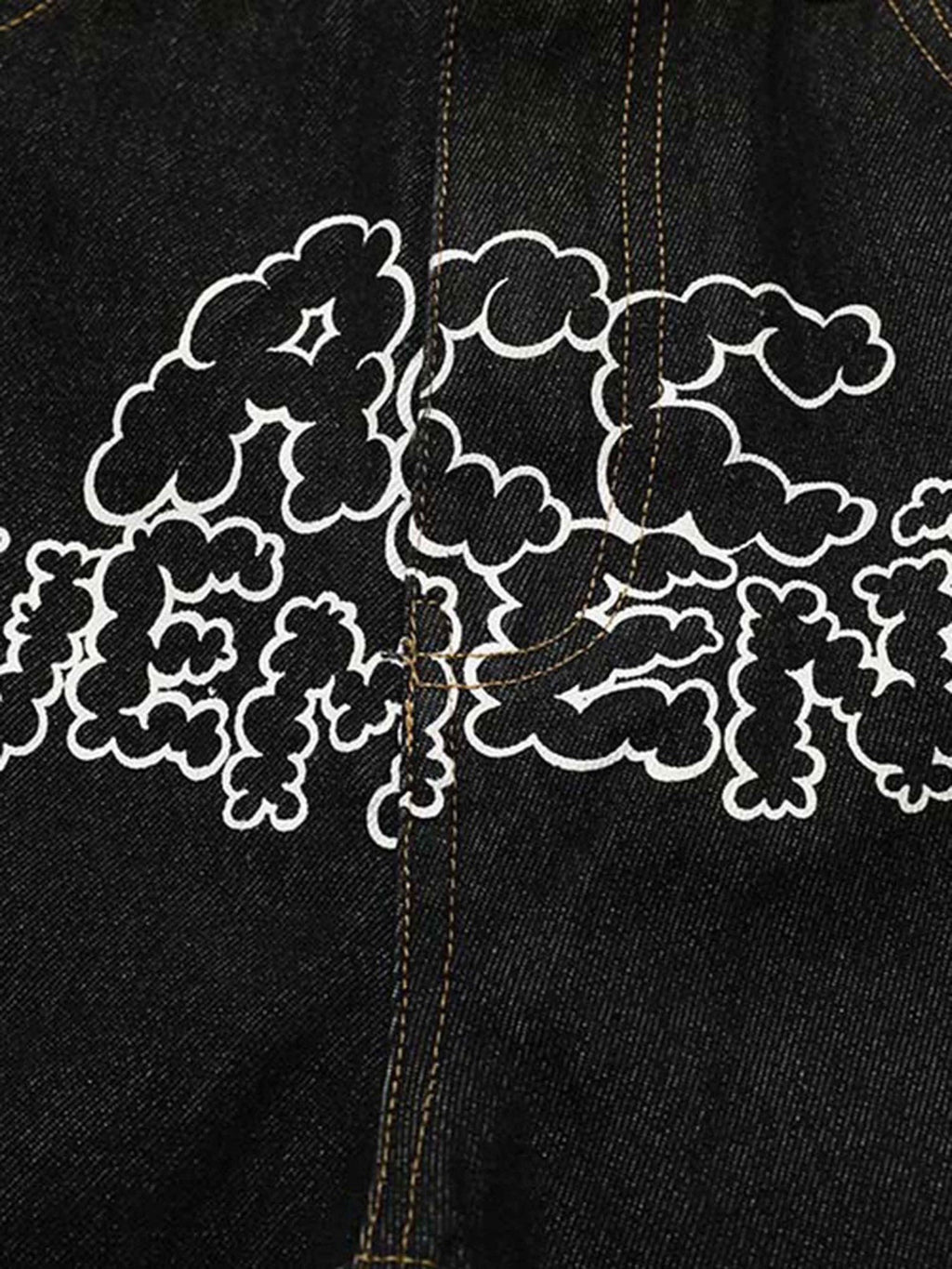 MID WAIST STRAIGHT LEG JEANS IN DARK BLUE DENIM