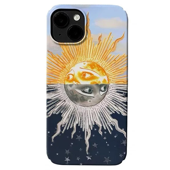 MOON AND SUN AESTHETIC IPHONE CASE