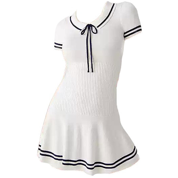 NAUTICAL KNIT DRESS MARITIME FASHION