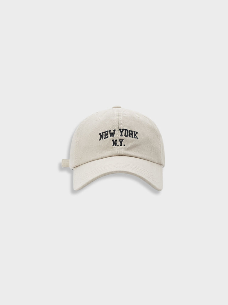 NAVY BASEBALL CAP WITH NEW YORK N.Y. EMBROIDERY FOR EVERYDAY WEAR AND SUN PROTECTION