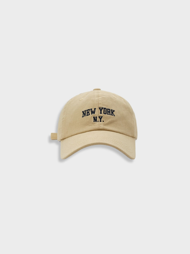 NAVY BASEBALL CAP WITH NEW YORK N.Y. EMBROIDERY FOR EVERYDAY WEAR AND SUN PROTECTION