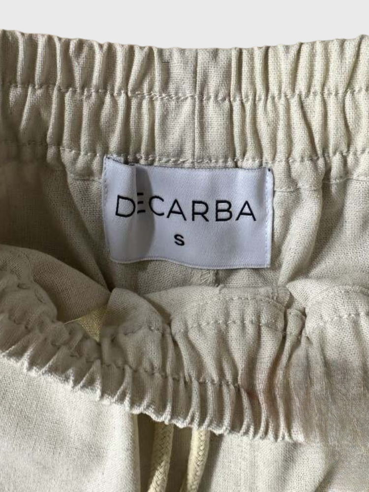 NAVY SHORT-SLEEVED SHIRT AND WHITE PANTS SUMMER ENSEMBLE SIZE CHART