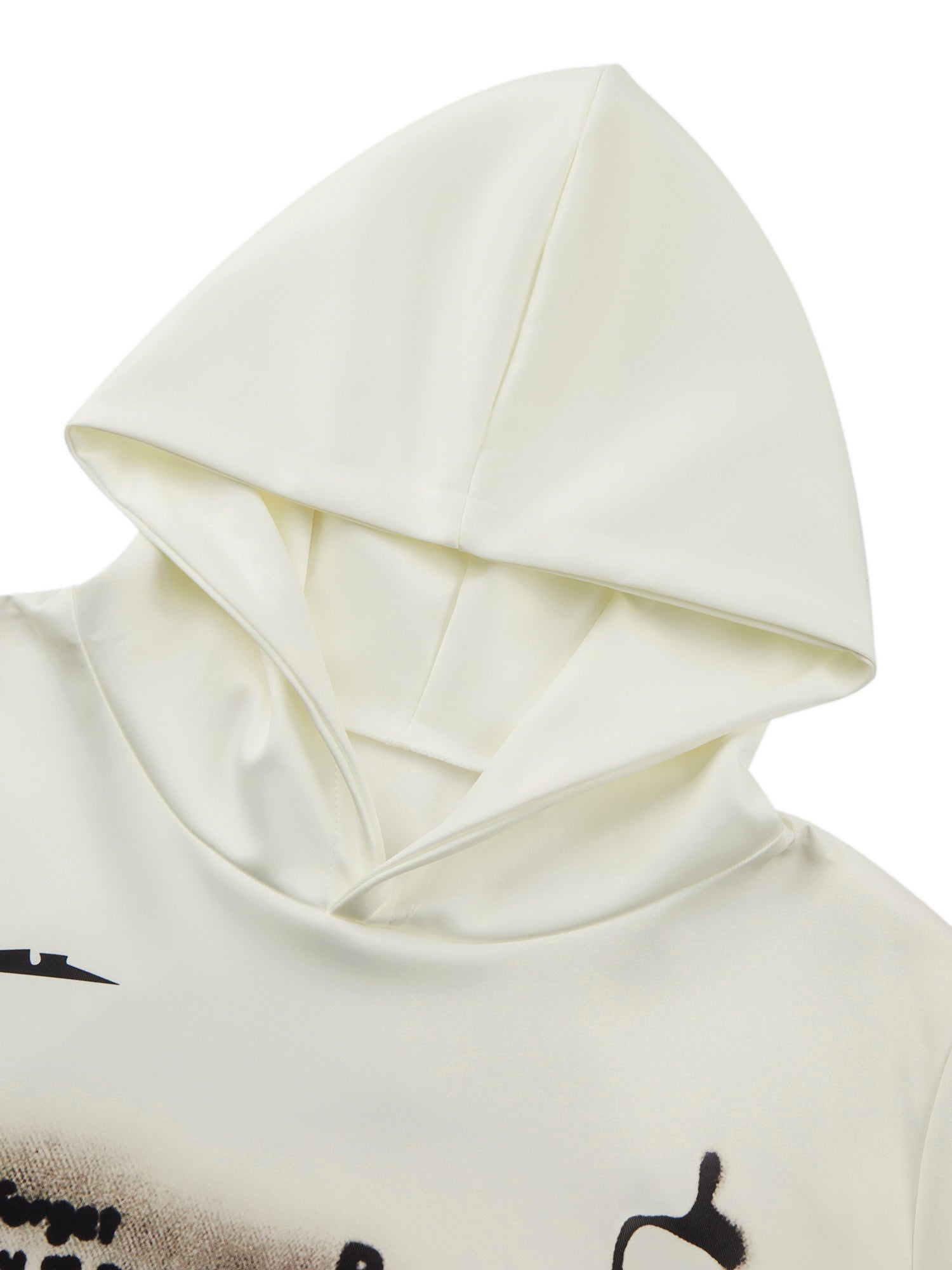 OFF-WHITE GRAPHIC HOODIE - EFFORTLESS STYLE AND COMFORTABLE FIT