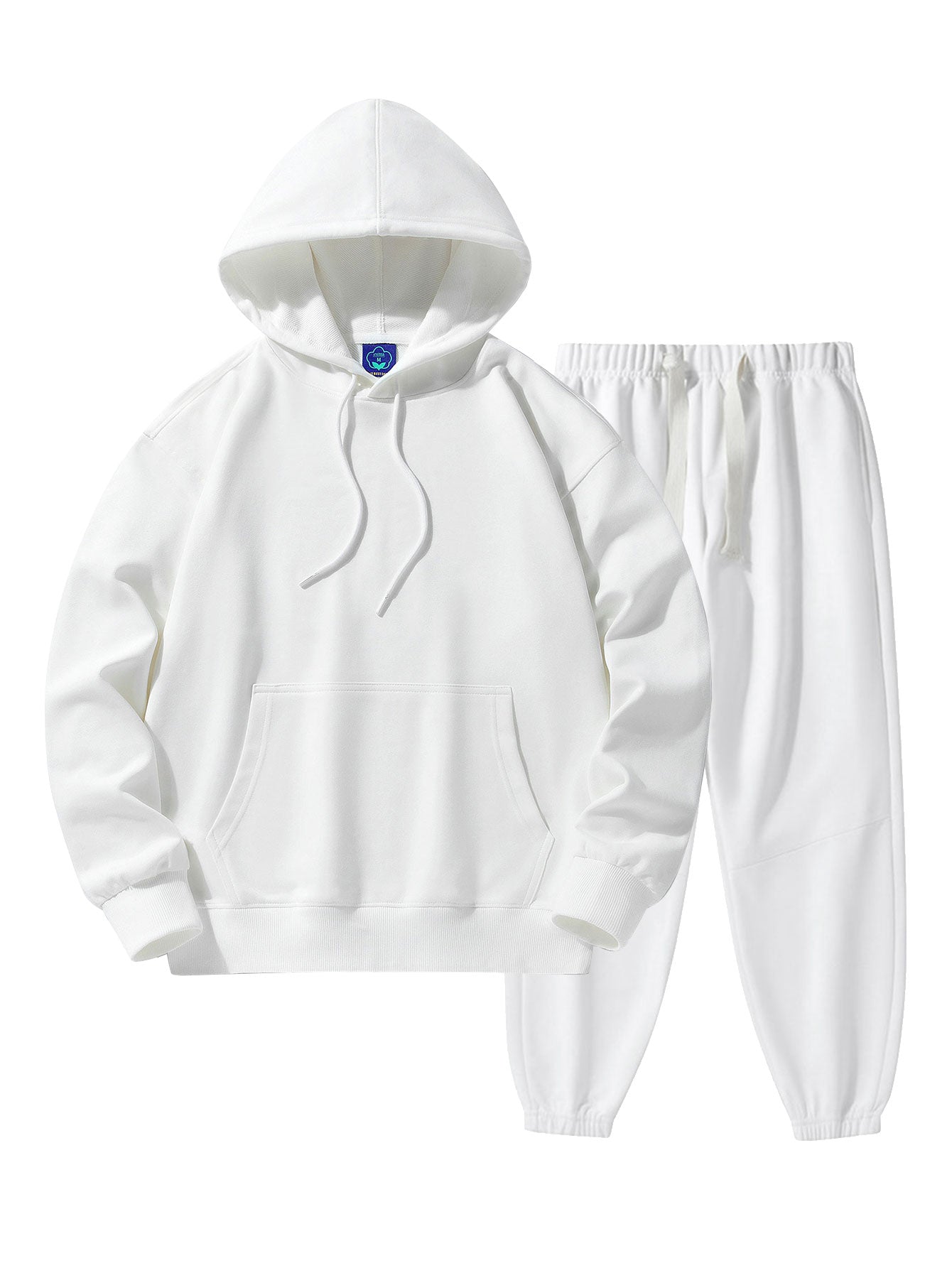 OFF-WHITE HOODIE AND MATCHING PANTS SET