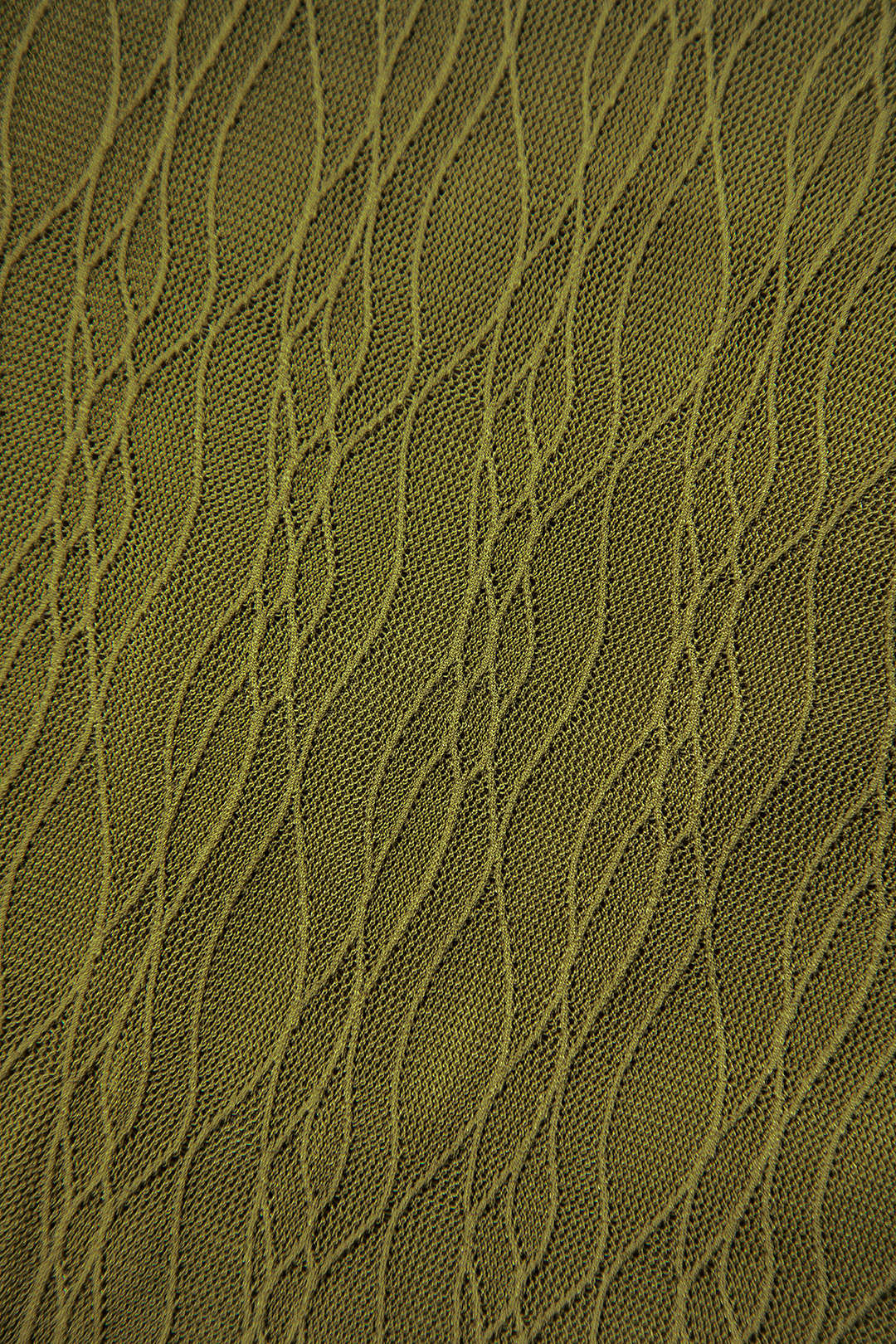 OLIVE GREEN OFF-THE-SHOULDER LONG-SLEEVE TOP WITH SOFT STRETCHY FABRIC