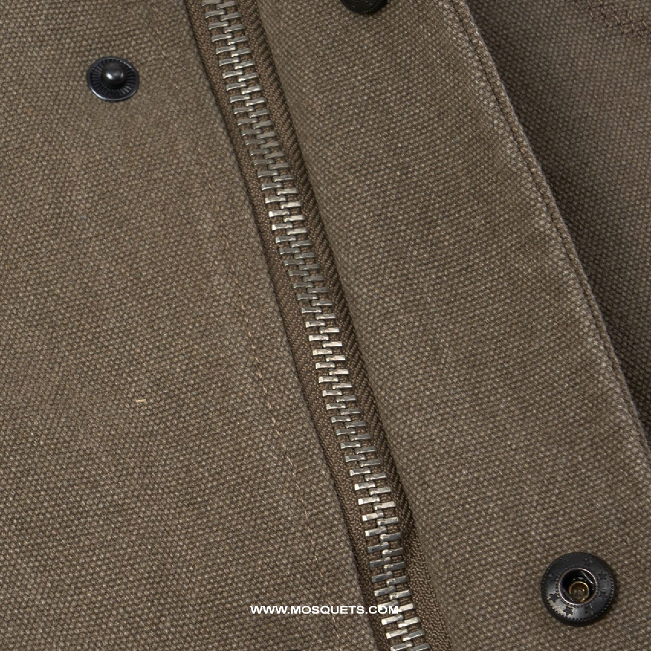 OLIVE GREEN ZIP-UP JACKET OVERSIZED DISTRESSED STREETWEAR