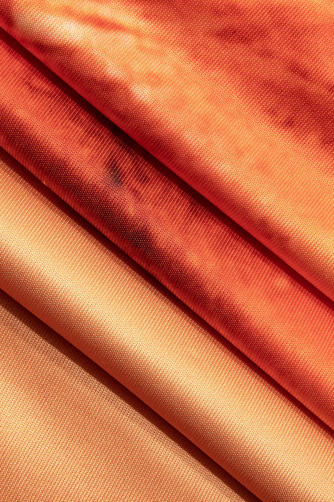 ORANGE FLORAL MAXI DRESS FOR SPECIAL OCCASIONS WITH MILK SHREDS