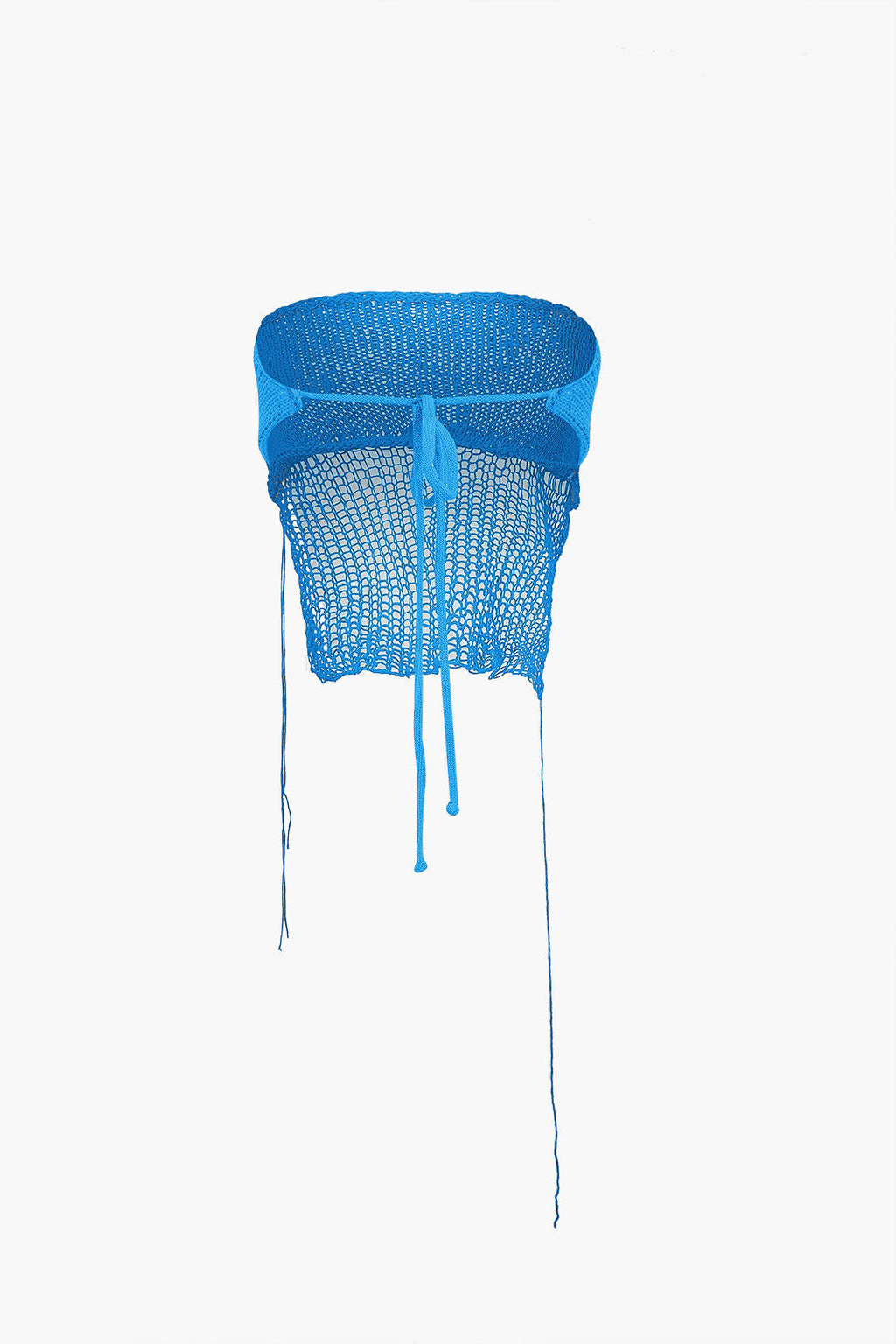 ORANGE KNIT TOP AND SKIRT SET FOR SPECIAL OCCASIONS, SEMI-TRANSPARENT KNITWEAR