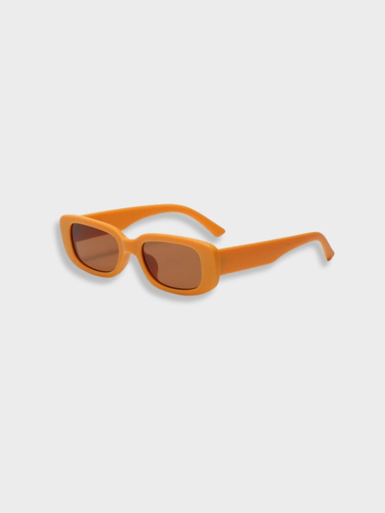 ORANGE RECTANGULAR SUNGLASSES MONEY STYLE SUNGLASSES