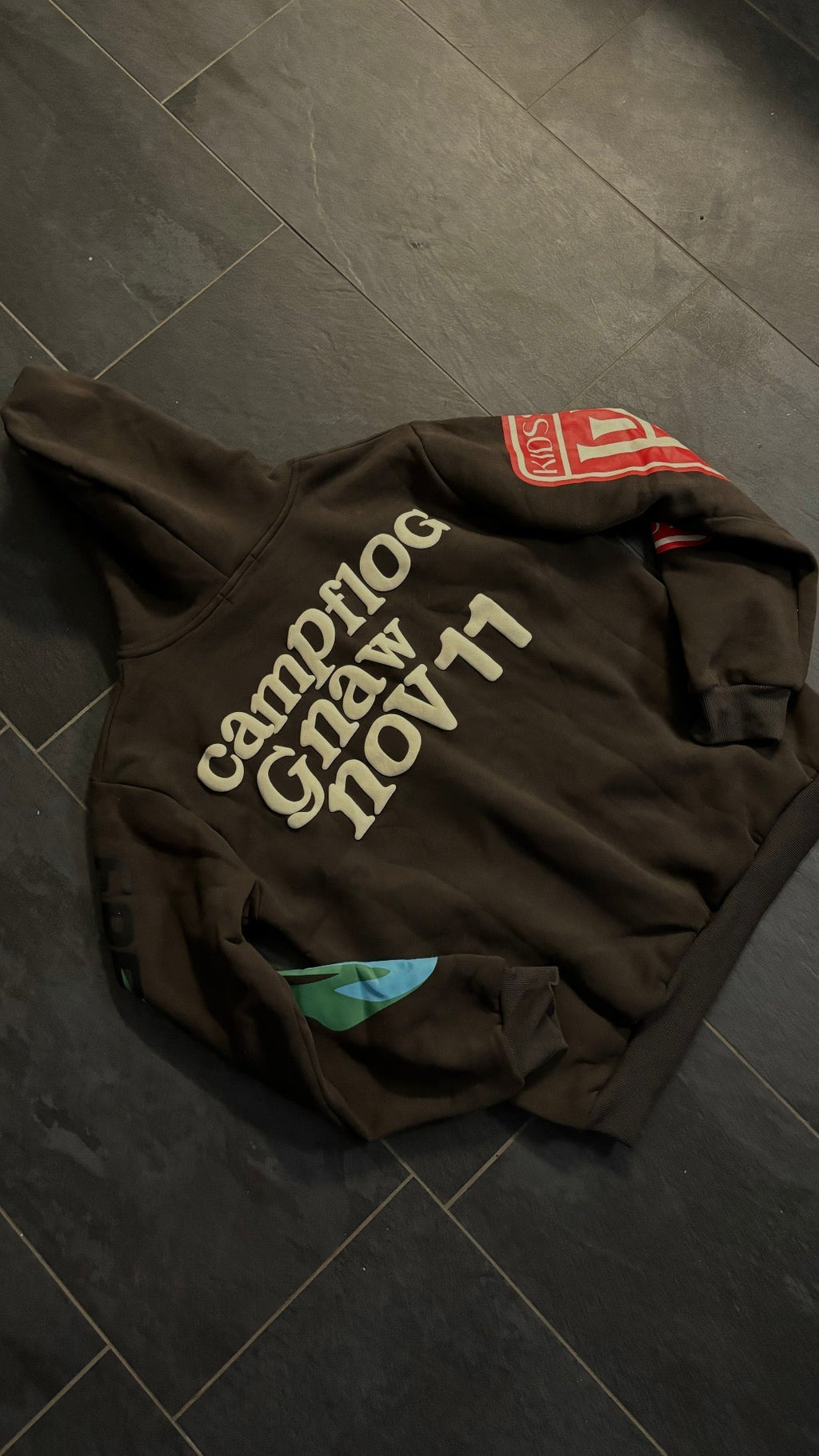 OVERSIZE HOODIE LUCKY ME I SEE GHOSTS COZY STYLE