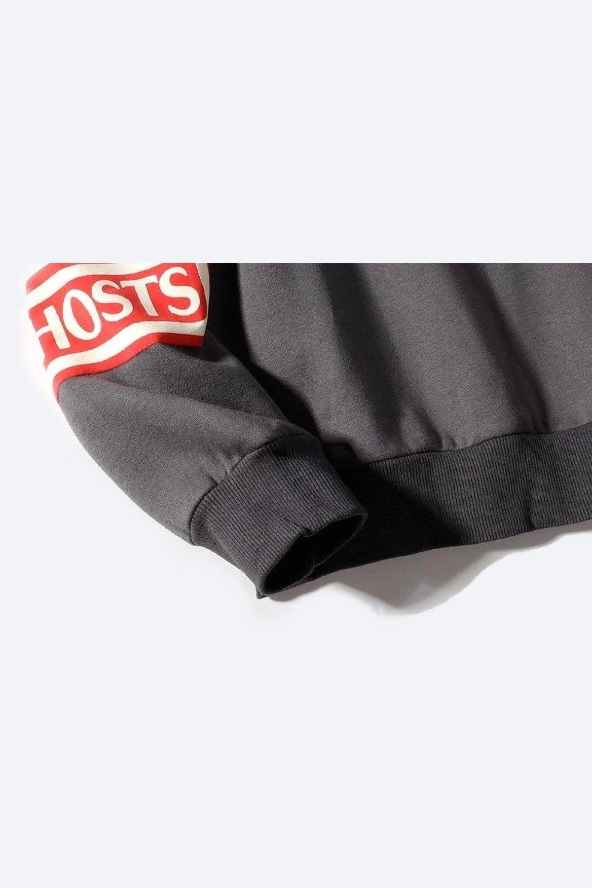 OVERSIZE HOODIE LUCKY ME I SEE GHOSTS COZY STYLE