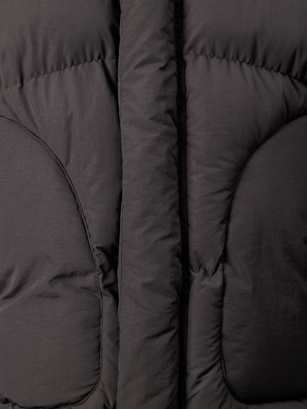 OVERSIZED DROPPED SHOULDER BLACK HOODED PUFFER JACKET