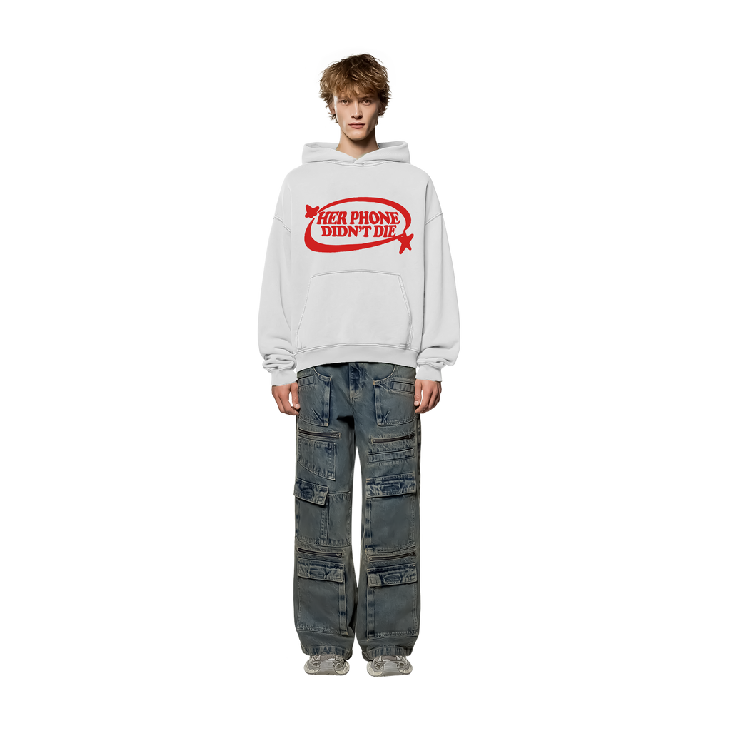 OVERSIZED STREETWEAR HOODIE WITH PRINT DESIGN