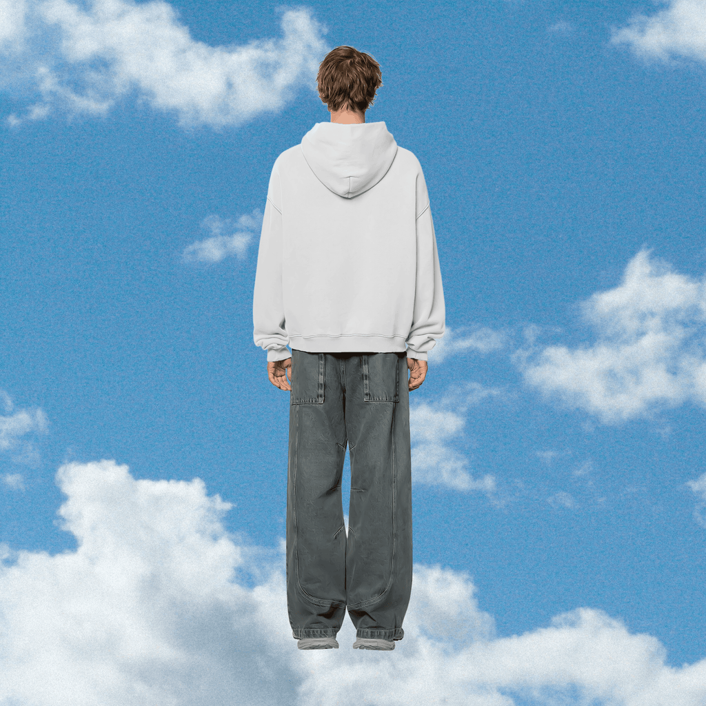 OVERSIZED STREETWEAR HOODIE WITH PRINT DESIGN