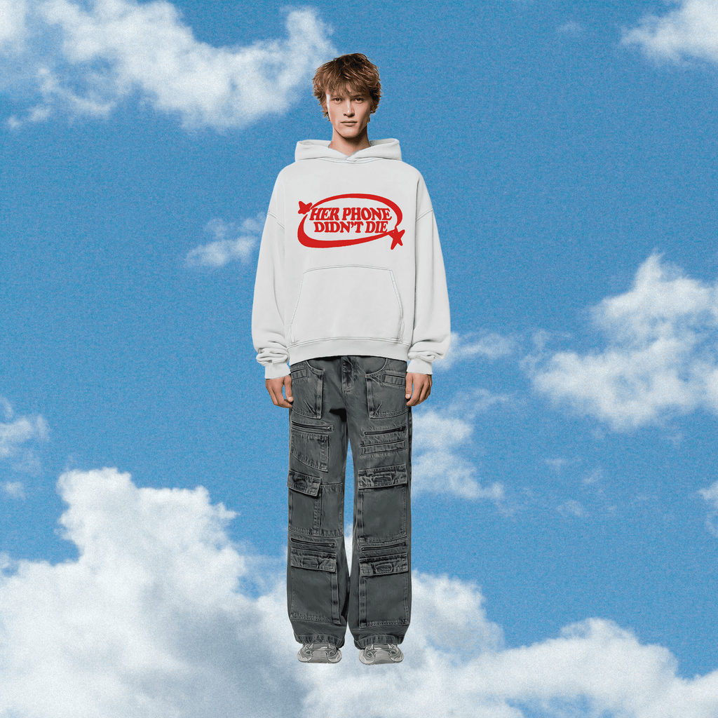 OVERSIZED STREETWEAR HOODIE WITH PRINT DESIGN